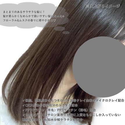 シャンプー/トリートメント SR/CLAYGE/市販シャンプーを使ったクチコミ(3枚目)