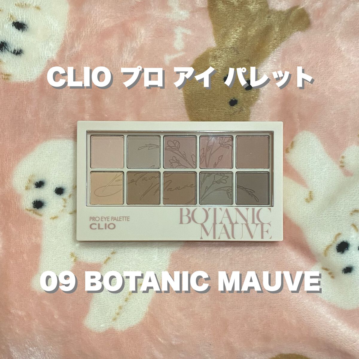 プロ アイ パレット/CLIO/アイシャドウパレットを使ったクチコミ（1枚目）