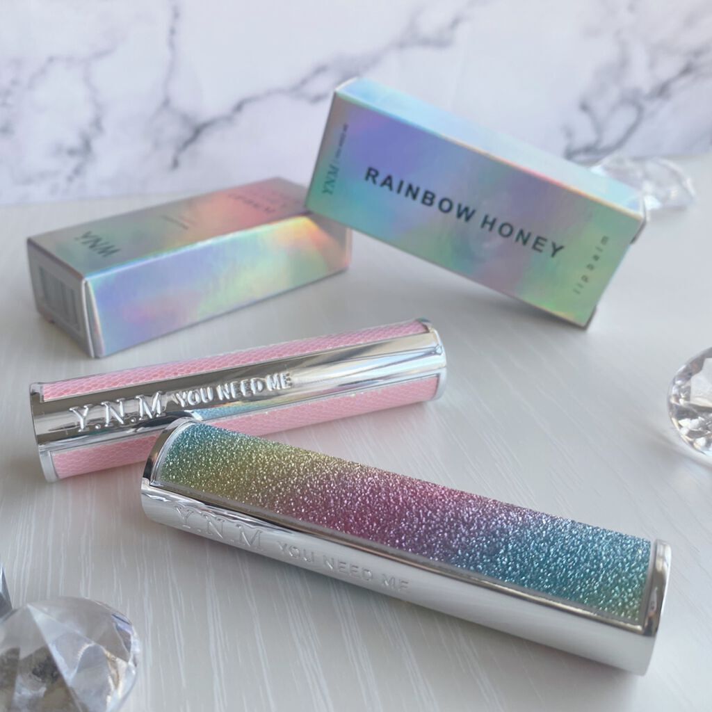 YNM  レインボーハニーリップバーム/YNM/リップバームを使ったクチコミ（1枚目）