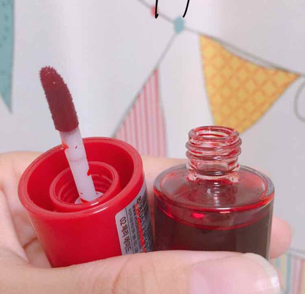 ウォーターティント/ETUDE/リップグロスを使ったクチコミ（2枚目）