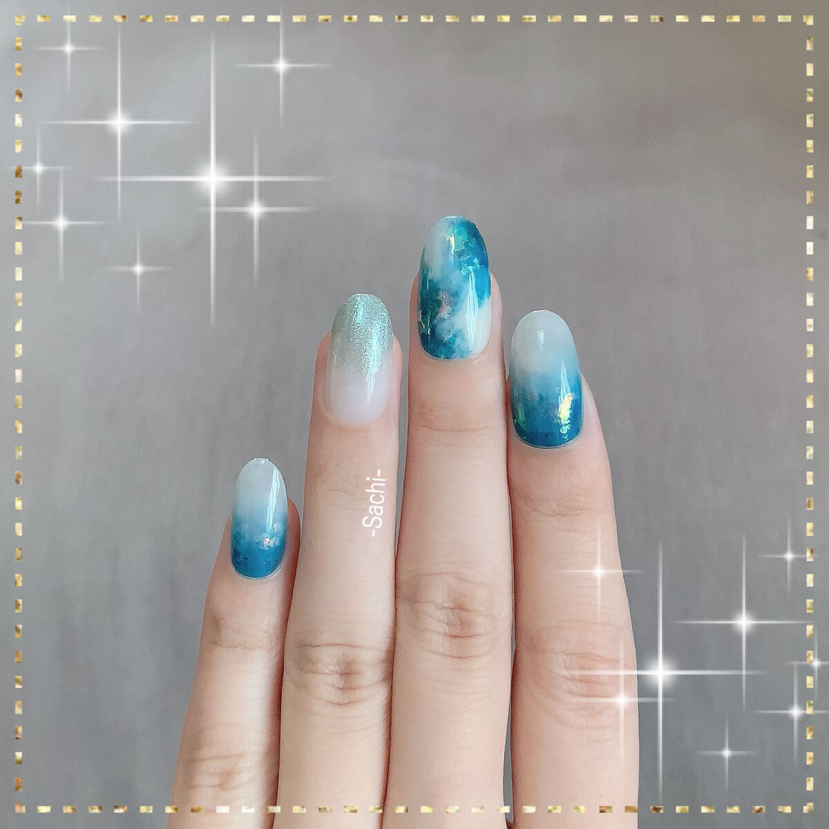 ネイルカラー・マニキュア REI.DOT 白ネイルのネイルデザイン】ネイルカラー｜noiroの口コミ - 『透明感