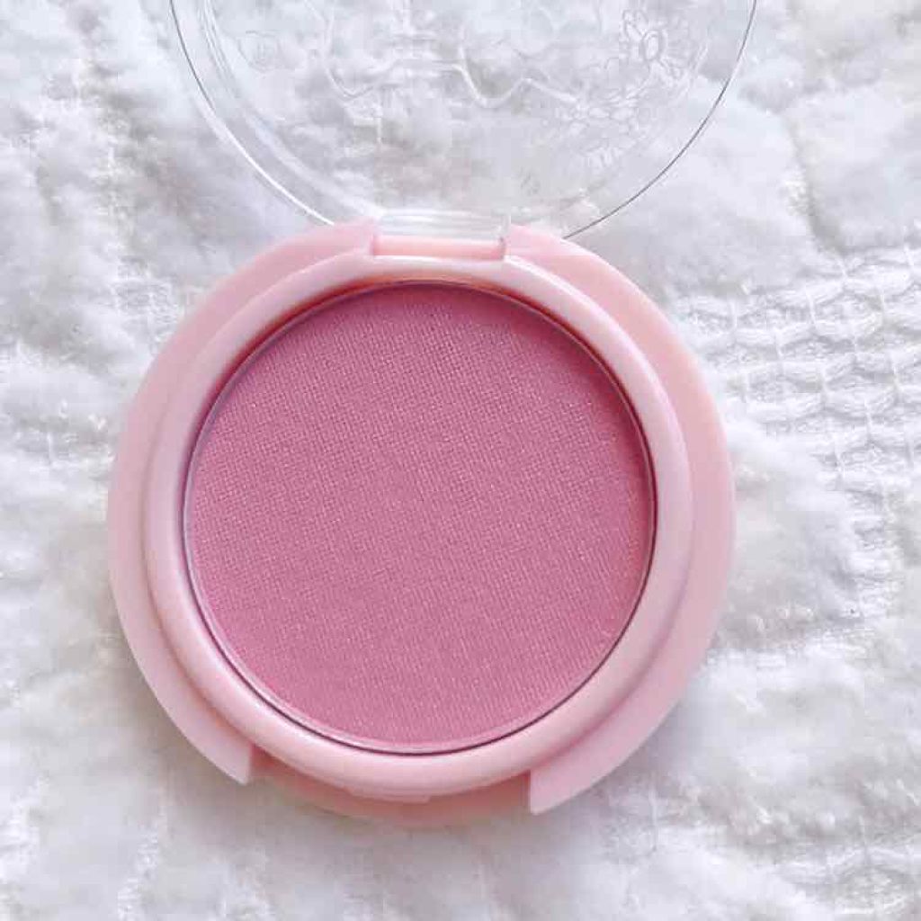 Blooming Kitty パウダーチーク/DAISO/パウダーチークを使ったクチコミ（3枚目）