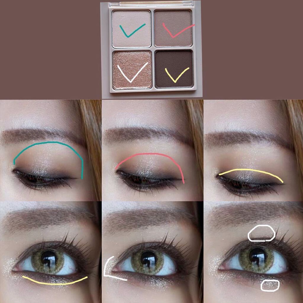 ベターザンアイズ ミュージックシリーズ/rom&nd/アイシャドウパレットを使ったクチコミ（3枚目）