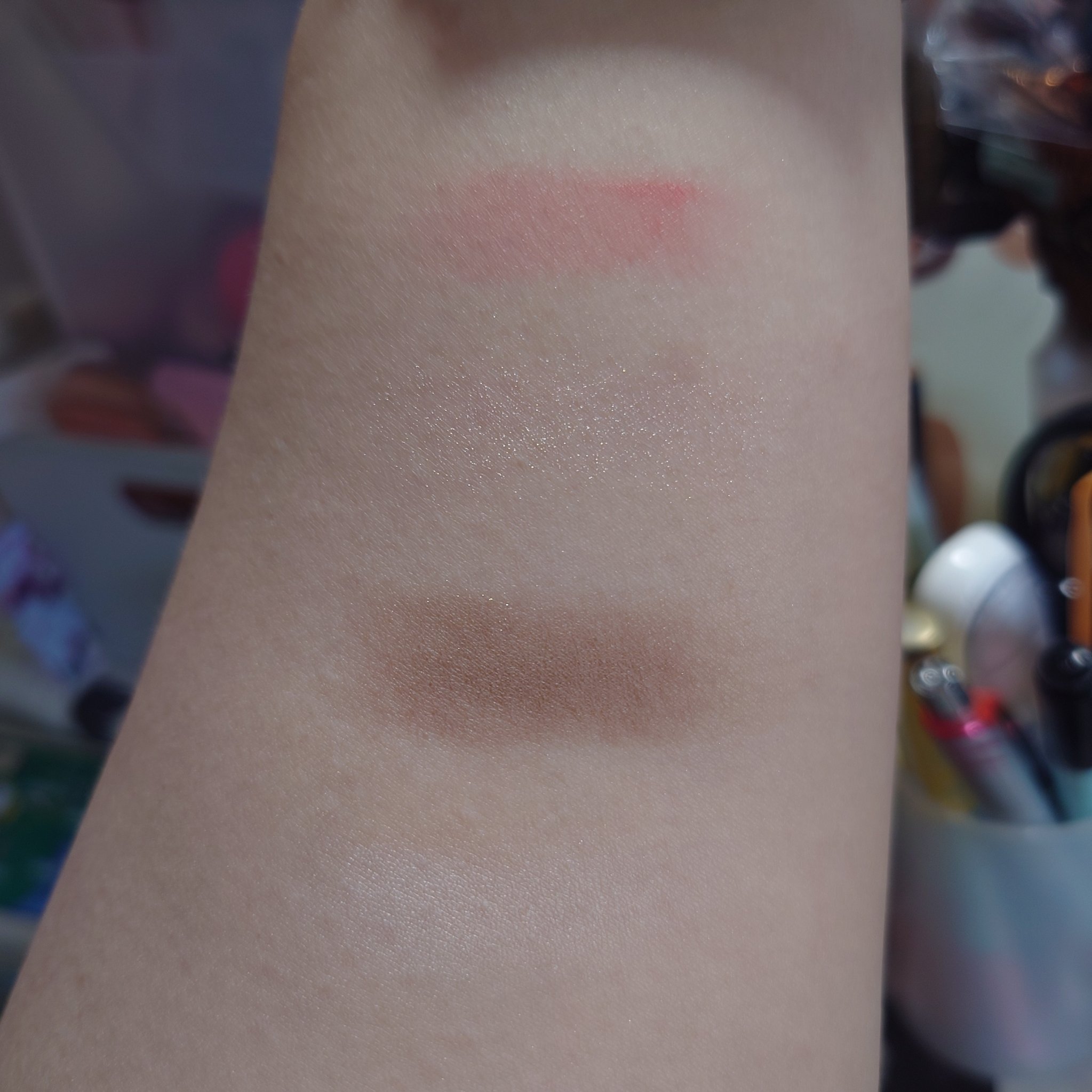 星宿彫刻 4色パレット/花西子/マルチパレットを使ったクチコミ（3枚目）