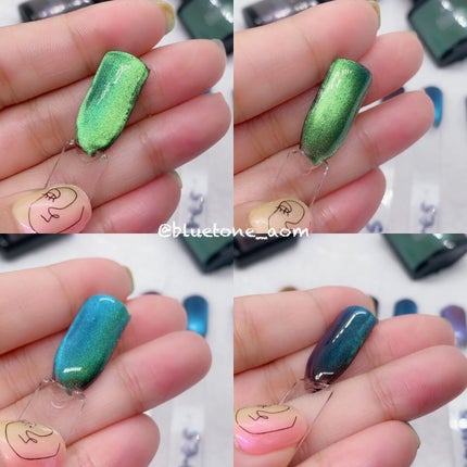 9D プラネタリージェムズ マグネットジェル/cocoronail/ジェルネイルを使ったクチコミ(2枚目)