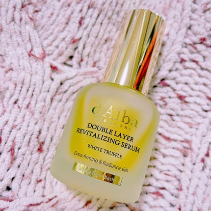 ホワイトトリュフダブルレイヤーリバイタライジングセラム/ダルバ/美容液を使ったクチコミ(1枚目)