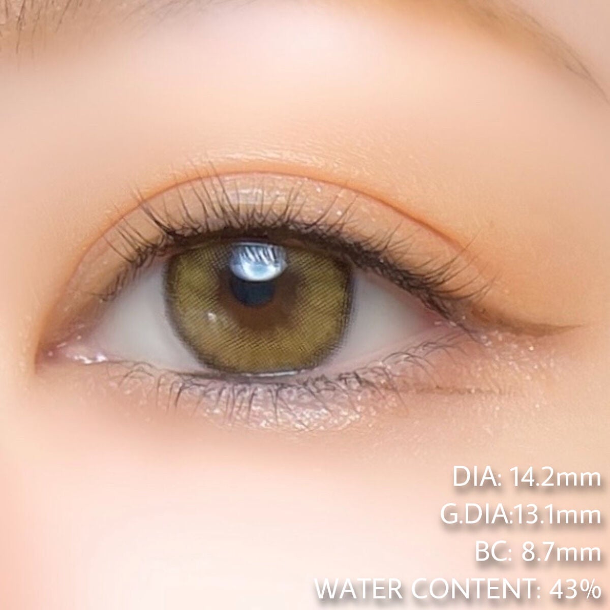 ディアサム(DearSome)/OLOLA/カラーコンタクトレンズを使ったクチコミ(8枚目)