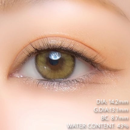 ディアサム(DearSome)/OLOLA/カラーコンタクトレンズを使ったクチコミ(8枚目)