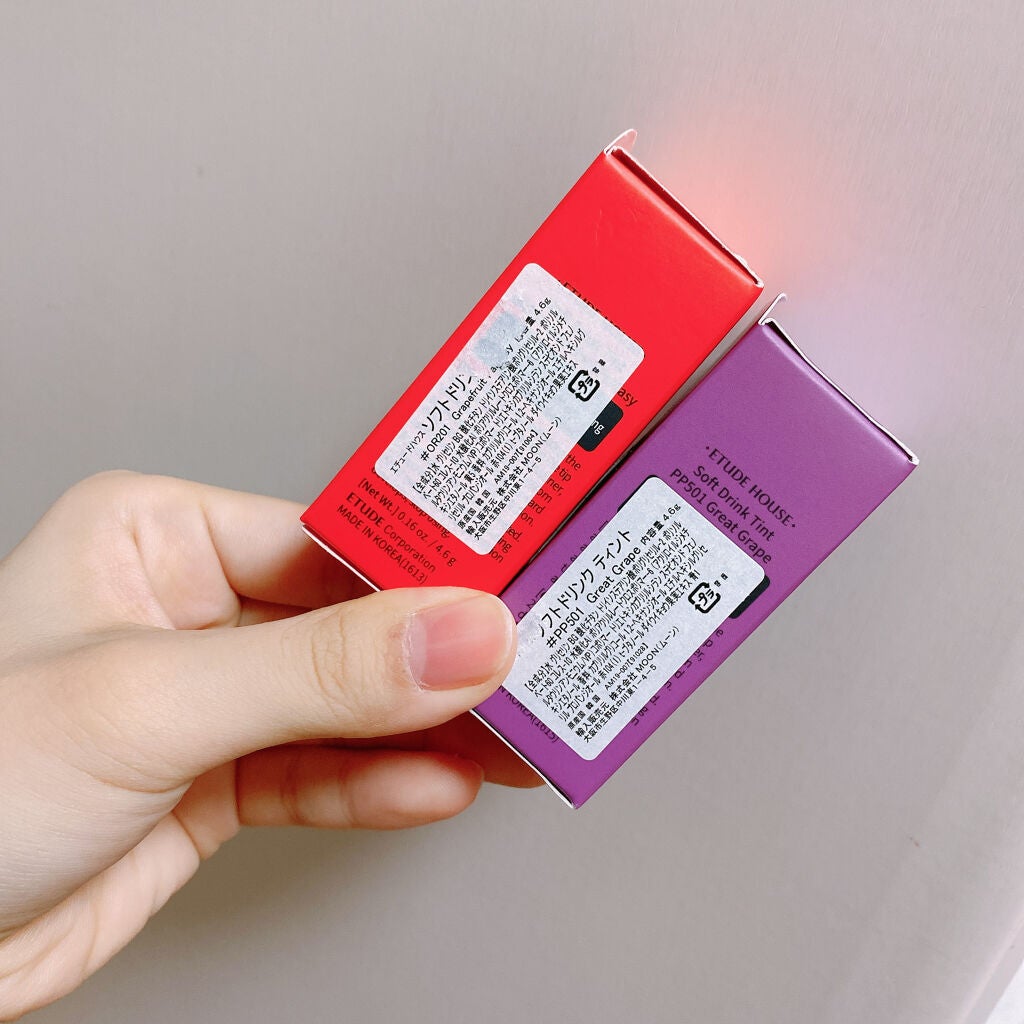 ソフトドリンクティント/ETUDE/リップグロスを使ったクチコミ(7枚目)