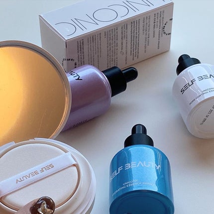 ユニコーン ポア コントロールエッセンスプライマー/SELF BEAUTY/美容液を使ったクチコミ(4枚目)