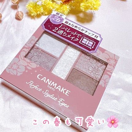 パーフェクトスタイリストアイズ/キャンメイク/アイシャドウパレットを使ったクチコミ(1枚目)