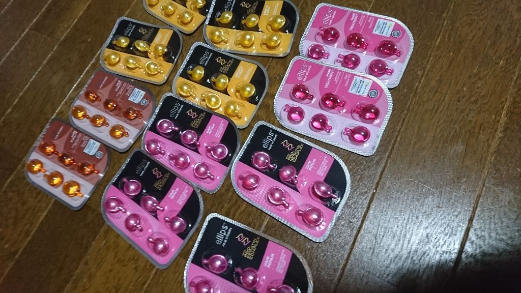 ヘアーオイル【トリートメント】/ellips/ヘアオイルを使ったクチコミ（1枚目）