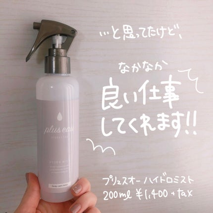ハイドロミストN/plus eau/アウトバストリートメントを使ったクチコミ(2枚目)