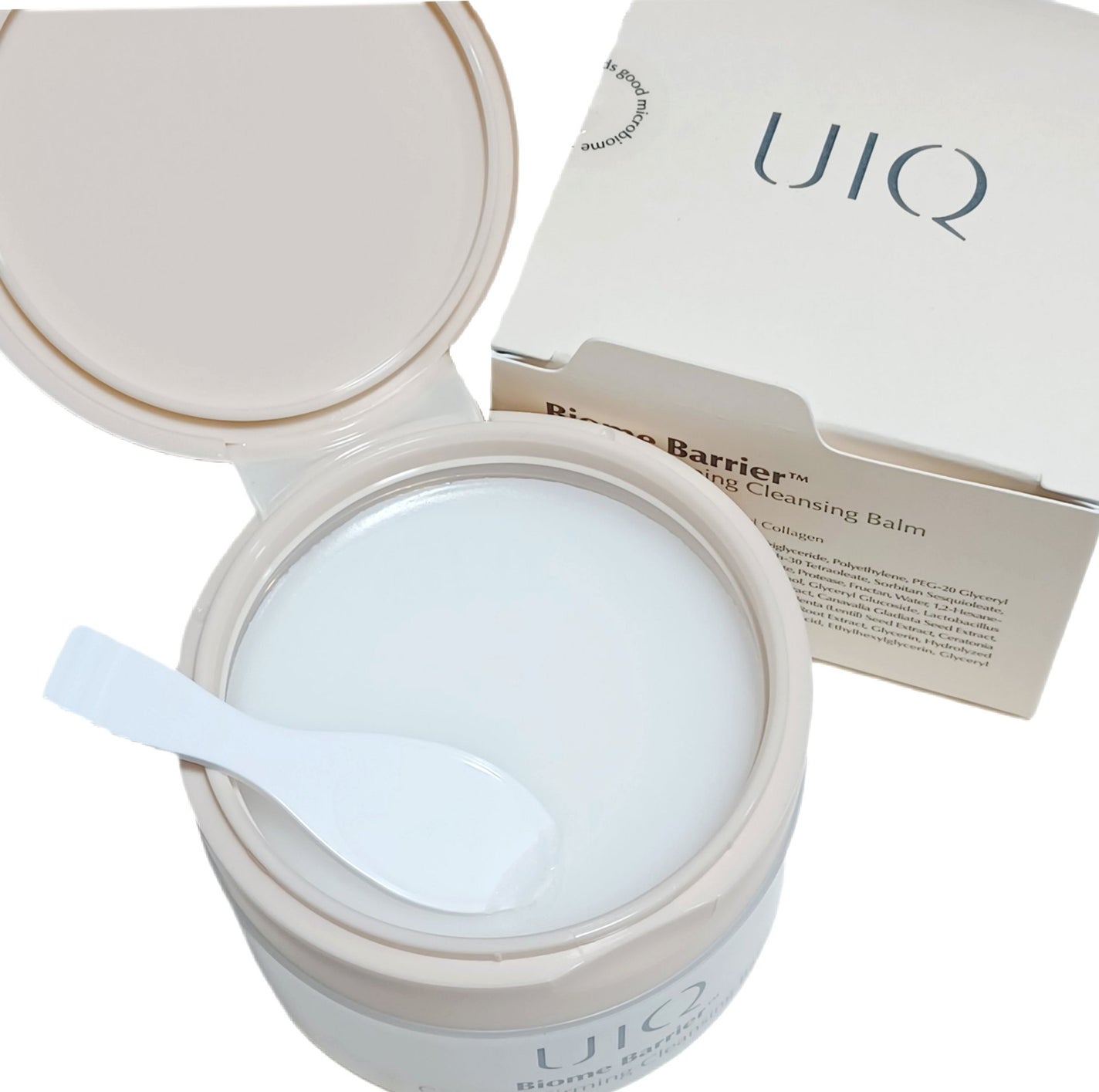 バイオームバリアコラーゲンファーミングクレンジングバーム/UIQ/クレンジングバームを使ったクチコミ(2枚目)