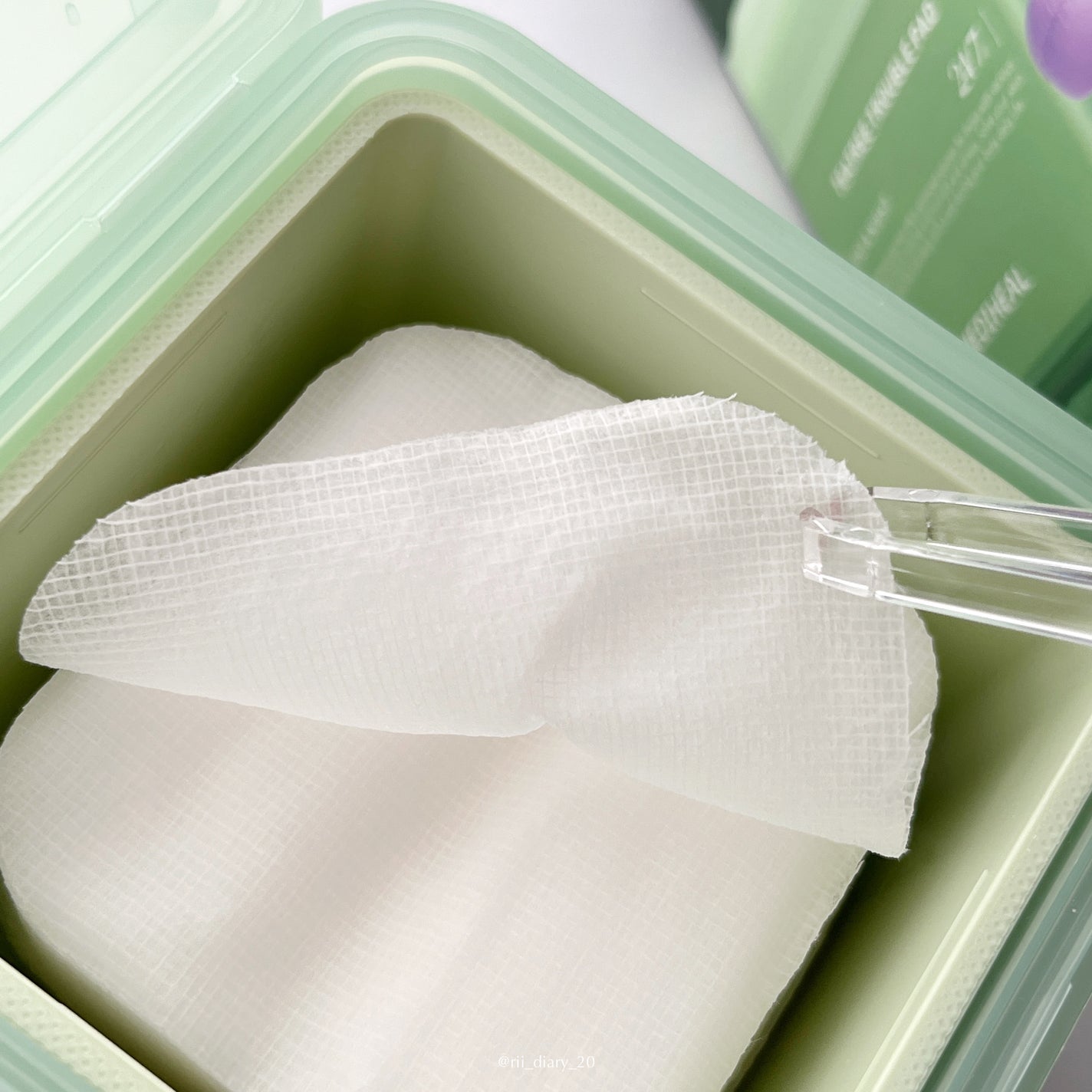 ティーツリー トラブルパッド/MEDIHEAL/トナーパッドを使ったクチコミ(3枚目)