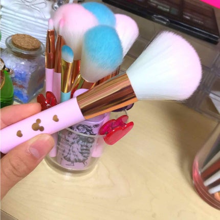 ごくふわっ ミッキーブラシ/DAISO/メイクブラシを使ったクチコミ(2枚目)