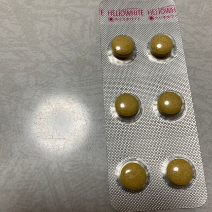 ヘリオホワイト/ロート製薬/美容サプリメントを使ったクチコミ(5枚目)