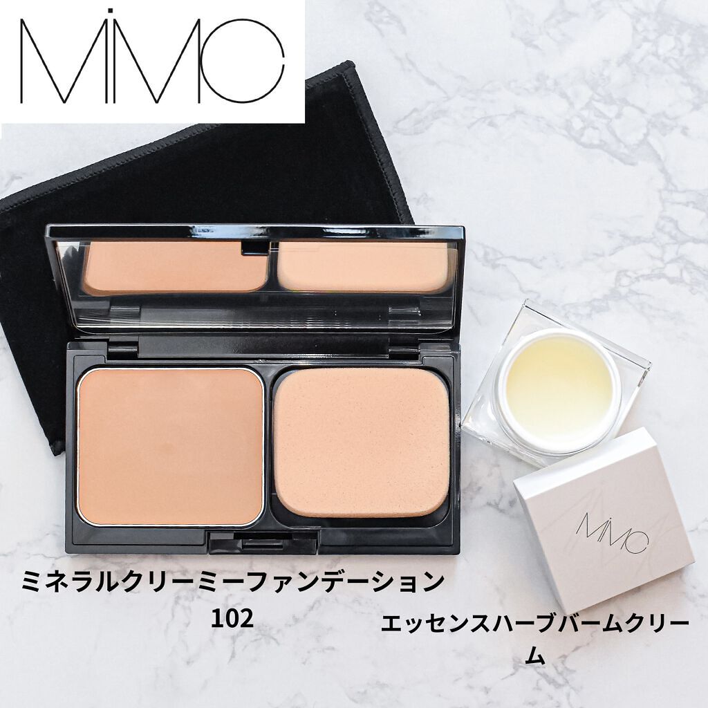 MiMC ミネラルクリーミーファンデーション 102