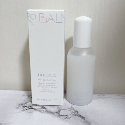 コスメデコルテ 薬用 マイクロバーム ローション ミスト〈薬用化粧液〉【医薬部外品】/DECORTÉ/ミスト状化粧水を使ったクチコミ(1枚目)