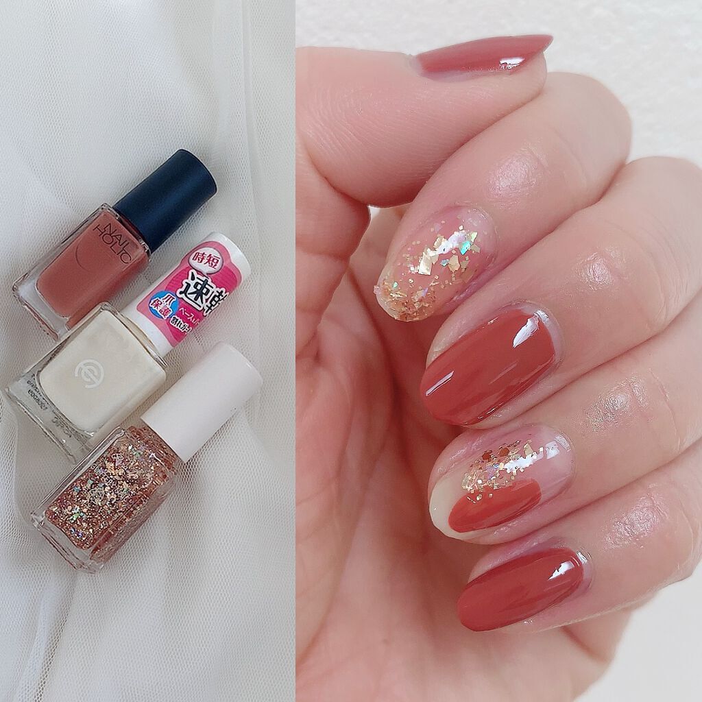 AC クイックドライベース&ハードナー/AC MAKEUP/ネイルベースコートを使ったクチコミ(2枚目)