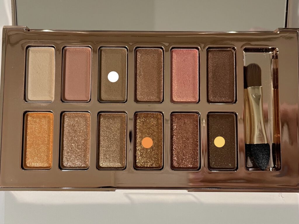 バレンタインボックス/VAVI MELLO/アイシャドウパレットを使ったクチコミ（2枚目）