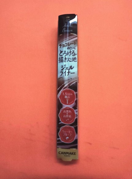 クリーミータッチライナー/キャンメイク/ジェルアイライナーを使ったクチコミ(1枚目)