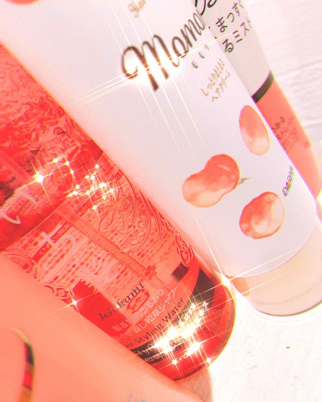 美容液スタイリング ストレートメモリーセラム/LUX/ヘアミストを使ったクチコミ（1枚目）