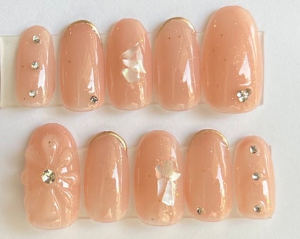 ジェルネイル(ライト対応)/セリア/ジェルネイルを使ったクチコミ(1枚目)