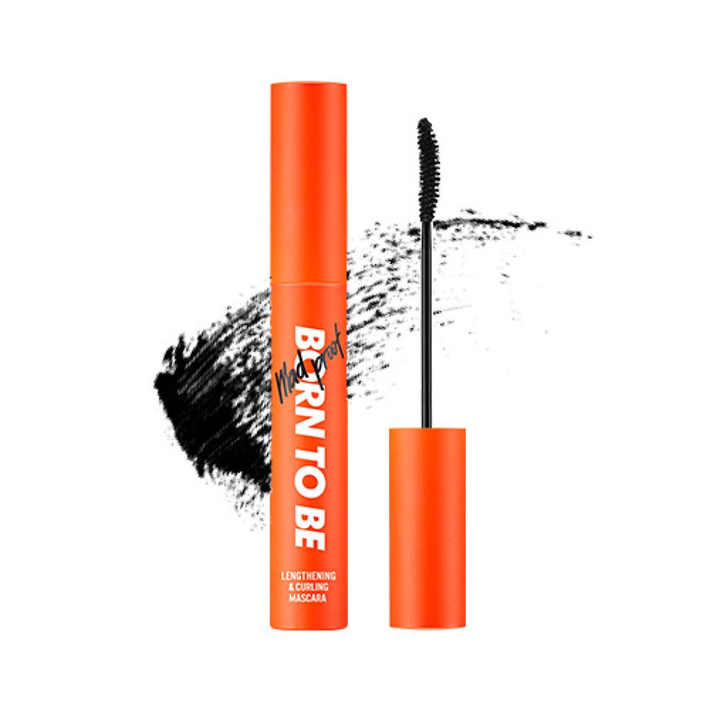 BORN TO BE マッドプルーフ レングス&カールマスカラ LV.2 ディープブラック