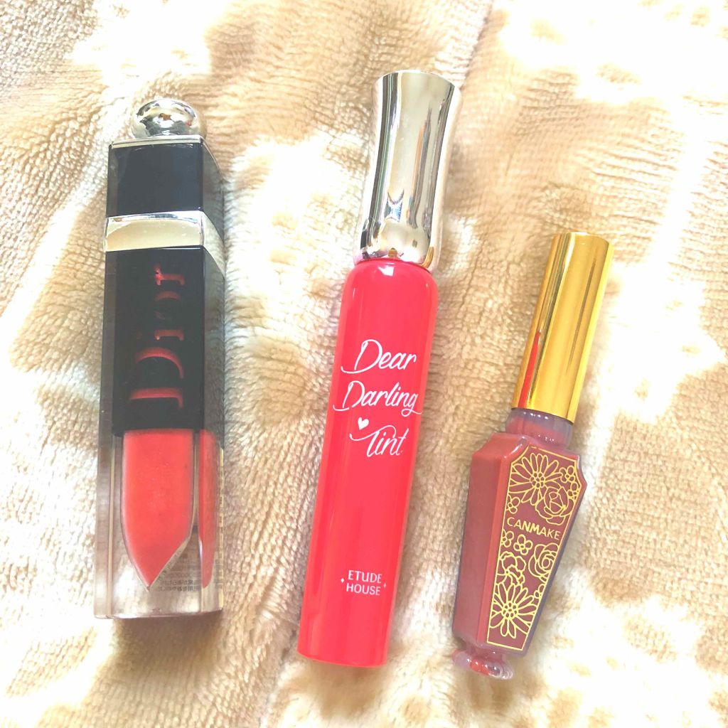 ディアダーリン オイルティント/ETUDE/リップグロスを使ったクチコミ（2枚目）
