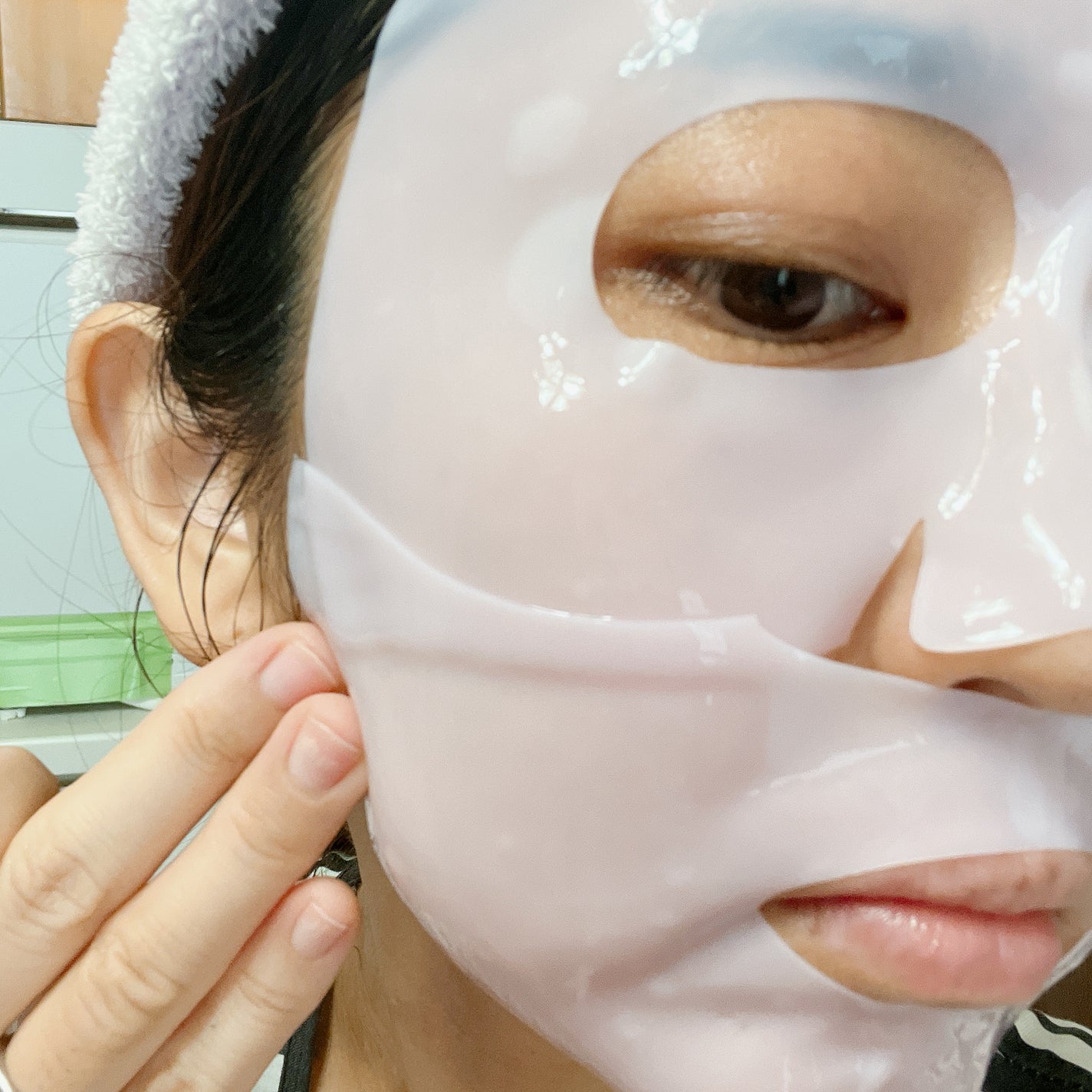 PDRNピンクコラーゲンゲルマスク/MEDICUBE/シートマスク・パックを使ったクチコミ(8枚目)