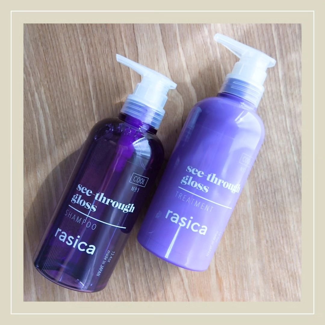 シースルーグロスシャンプー／トリートメント/rasica/市販シャンプーを使ったクチコミ（1枚目）