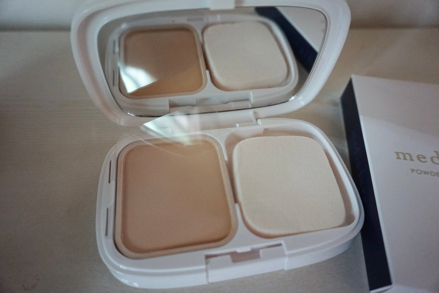 パウダーファンデーション/media luxe/パウダーファンデーションを使ったクチコミ(3枚目)