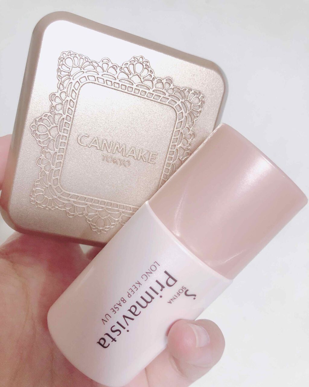 マシュマロフィニッシュファンデーション/キャンメイク/パウダーファンデーションを使ったクチコミ（1枚目）