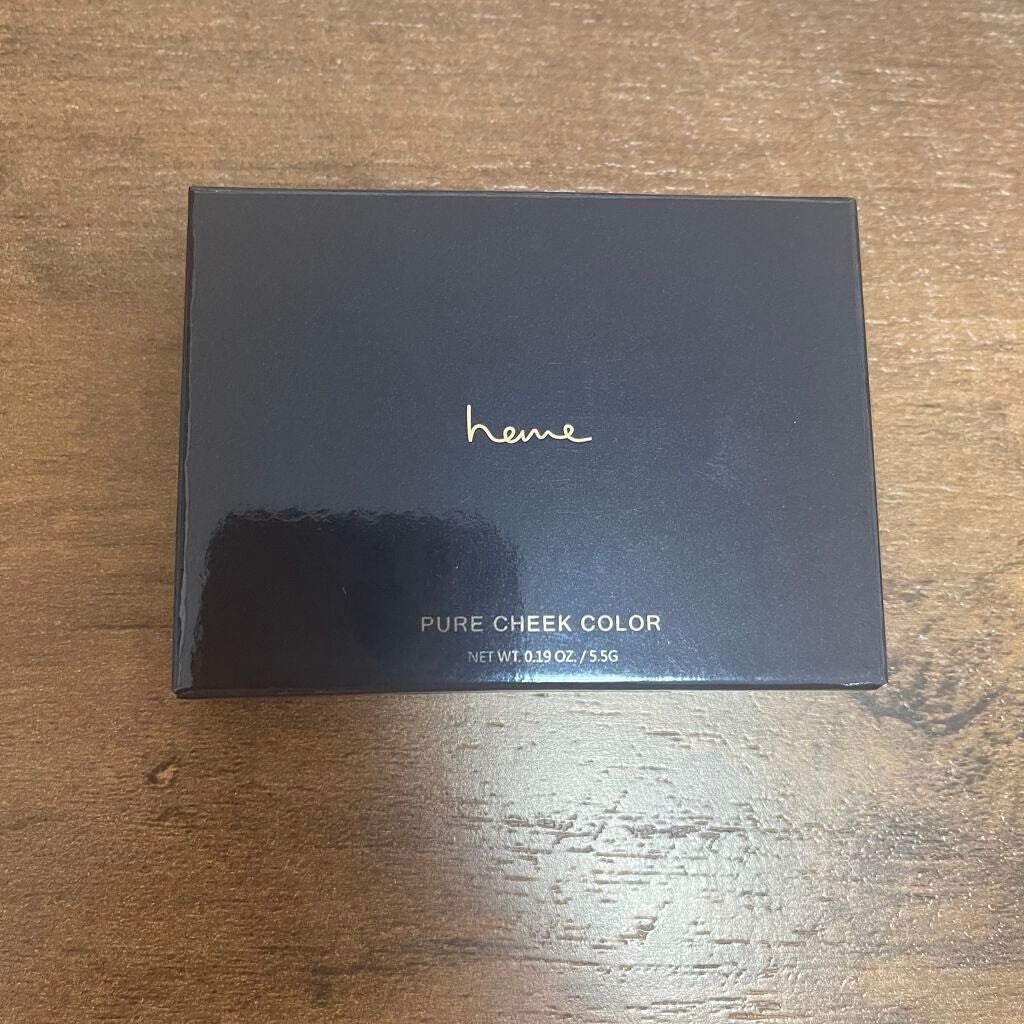 ピュア チーク カラー/heme/パウダーチークを使ったクチコミ(1枚目)
