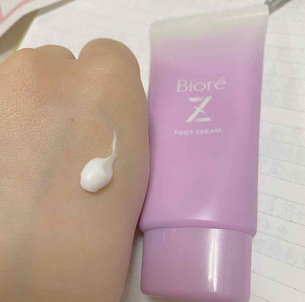 ビオレZ さらさらフットクリーム/ビオレ/レッグ・フットケアを使ったクチコミ(2枚目)