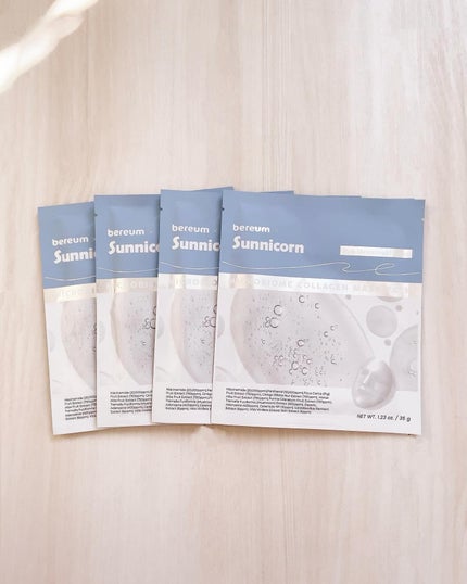 マイクロバイオームコラーゲンマスクパック/Sunnicorn/シートマスク・パックを使ったクチコミ(4枚目)