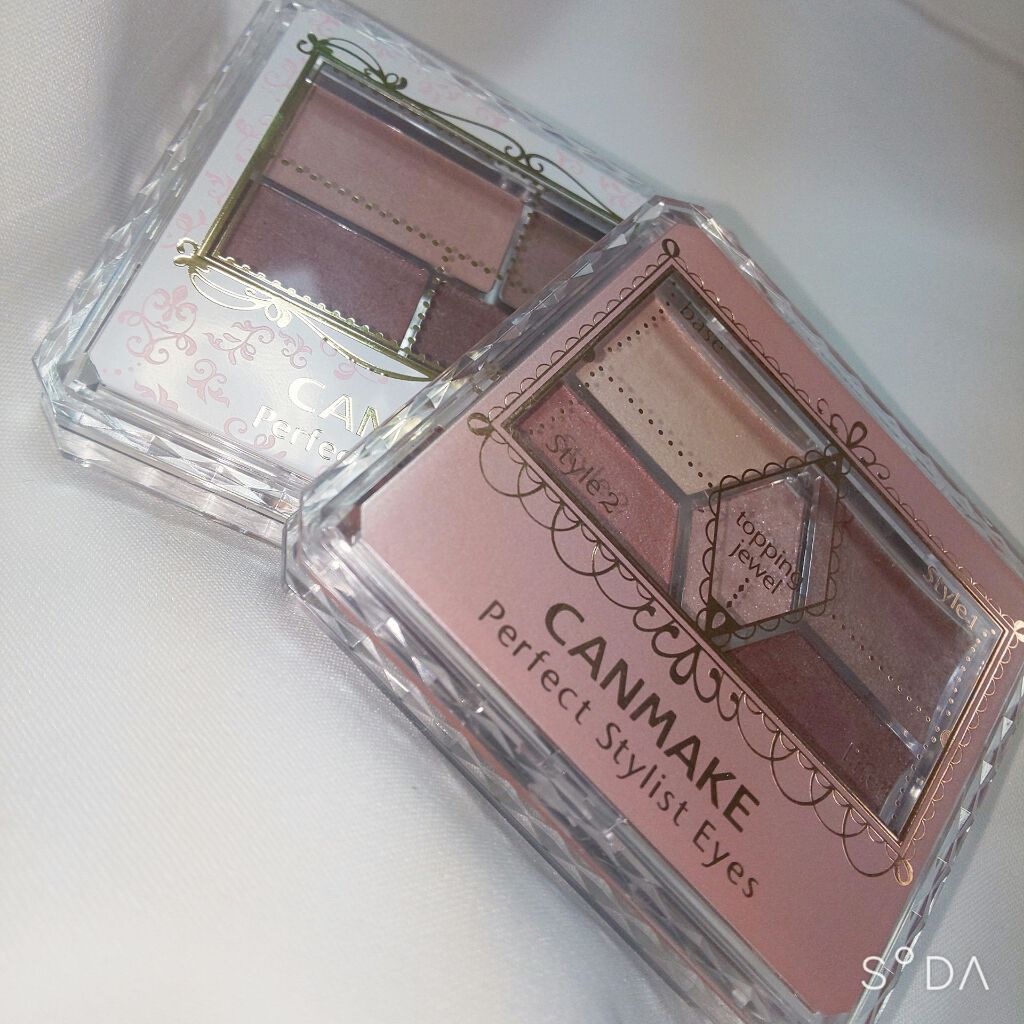 【旧品】パーフェクトスタイリストアイズ/キャンメイク/アイシャドウパレットを使ったクチコミ（2枚目）