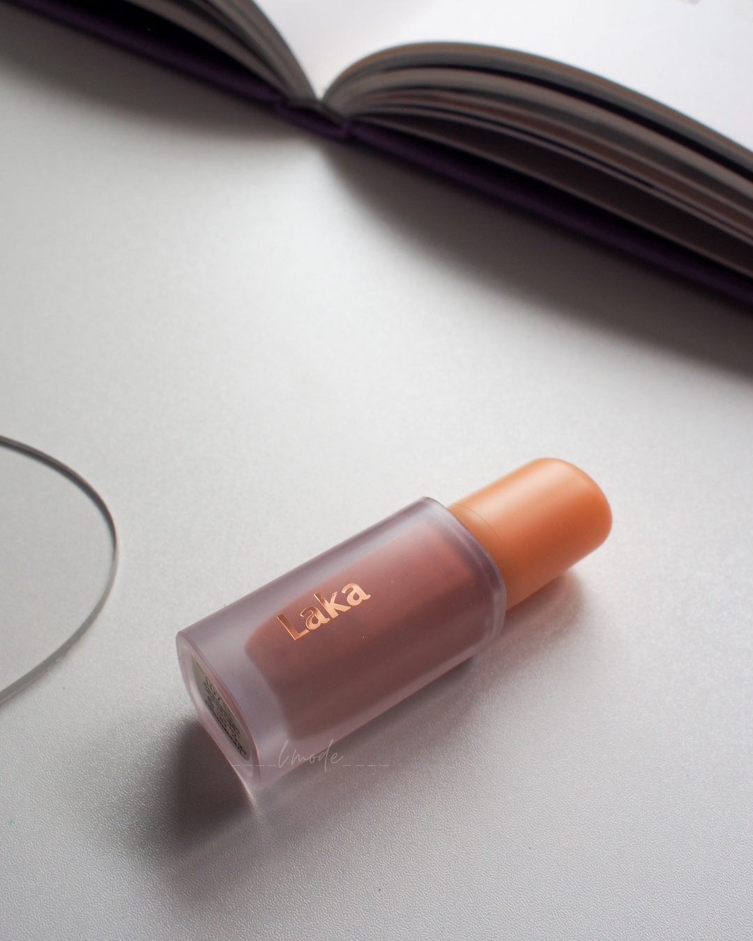 フルーティーグラムティント 107 シュガー/Laka/リップティントを使ったクチコミ（2枚目）