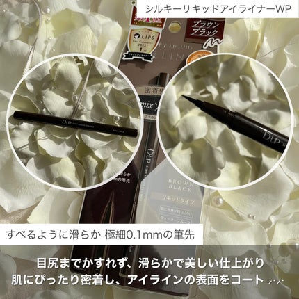 シルキーリキッドアイライナーWP/D-UP/リキッドアイライナーを使ったクチコミ(3枚目)