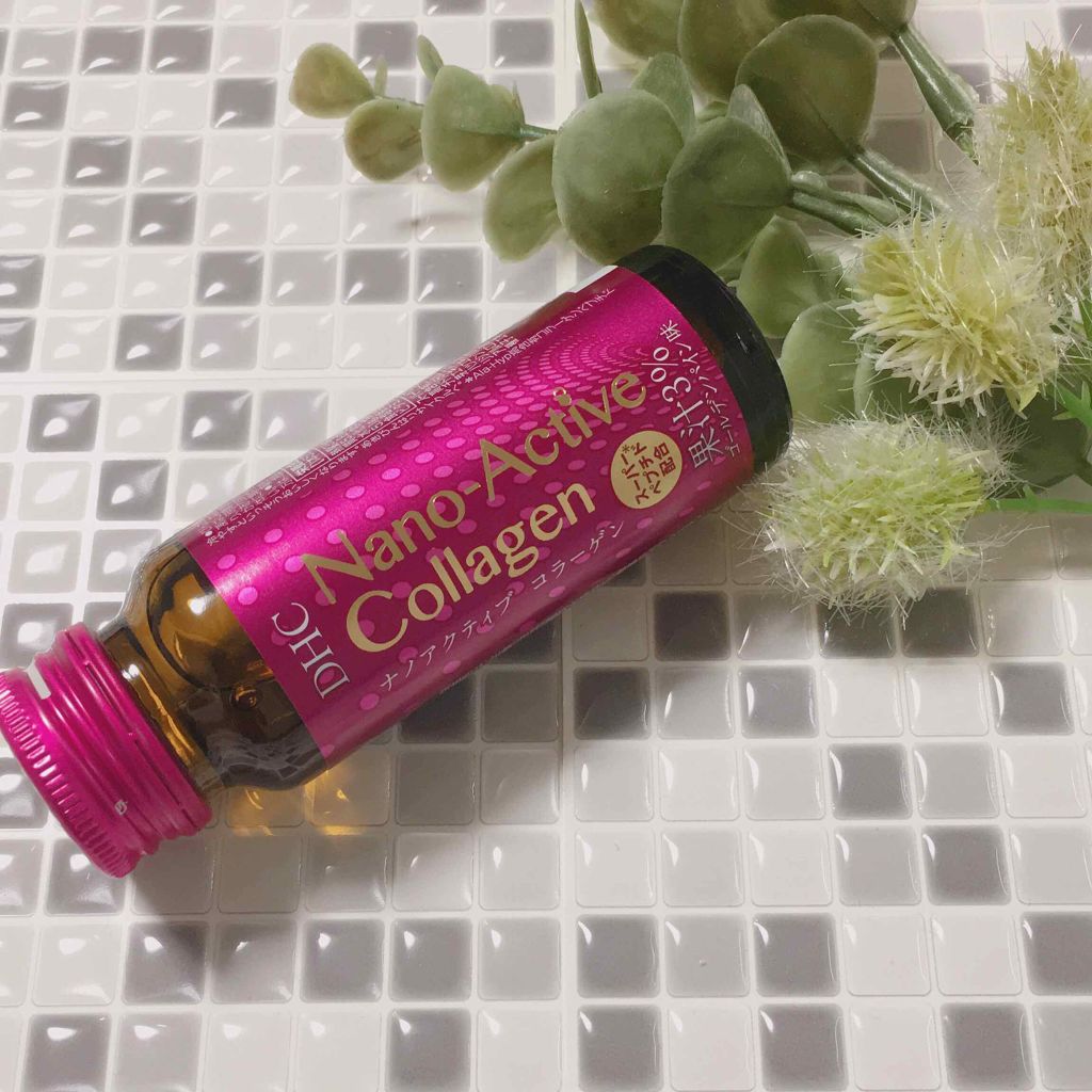 DHC ナノアクティブコラーゲンドリンクのクチコミ「🎼.•*¨*•.¸¸🎶DHCが独自開発した美容成分を自ら生み出す力にもアプローチしてくれるスー.....」（2枚目）