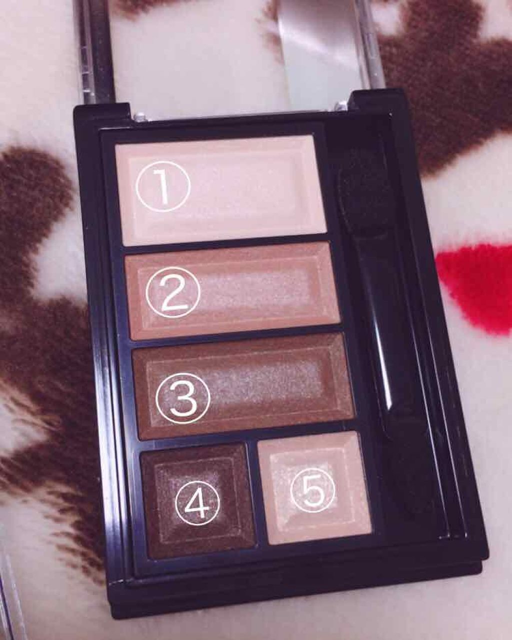 ショコラスウィート アイズ/リンメル ロンドン/アイシャドウパレットを使ったクチコミ(2枚目)