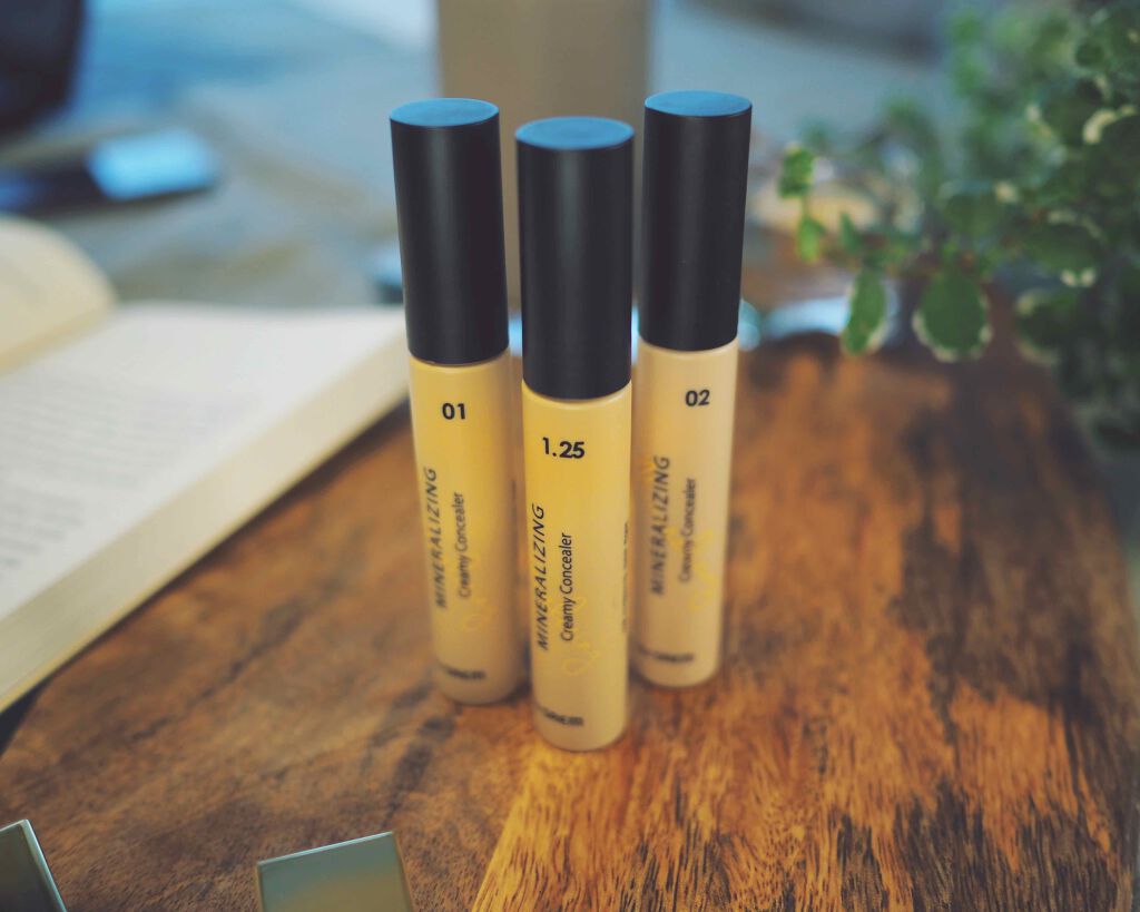 ミネラライジング クリーミーコンシーラー/the SAEM/リキッドコンシーラーを使ったクチコミ(1枚目)