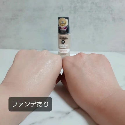 カラーステイ ロングウェア メイクアップ/REVLON/リキッドファンデーションを使ったクチコミ(7枚目)