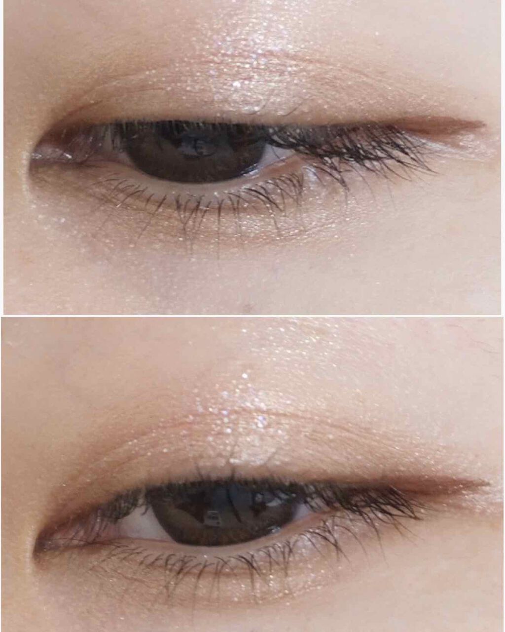 トゥインクル トゥインクル リキッド グリッター アイシャドウ ピンク シャンパン シュガー/Too Faced/グリッターを使ったクチコミ（2枚目）