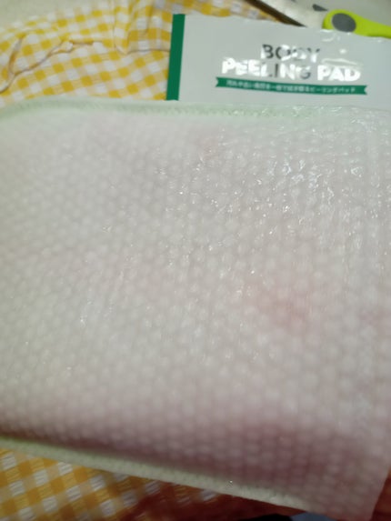 ボディピーリングパッド/Mom’s Bath Recipe/ピーリングを使ったクチコミ(4枚目)