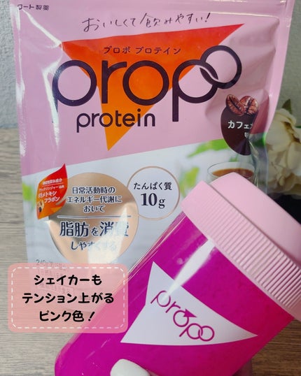 プロポ プロテイン(カフェオレ味)/ロート製薬/その他プロテインを使ったクチコミ(5枚目)