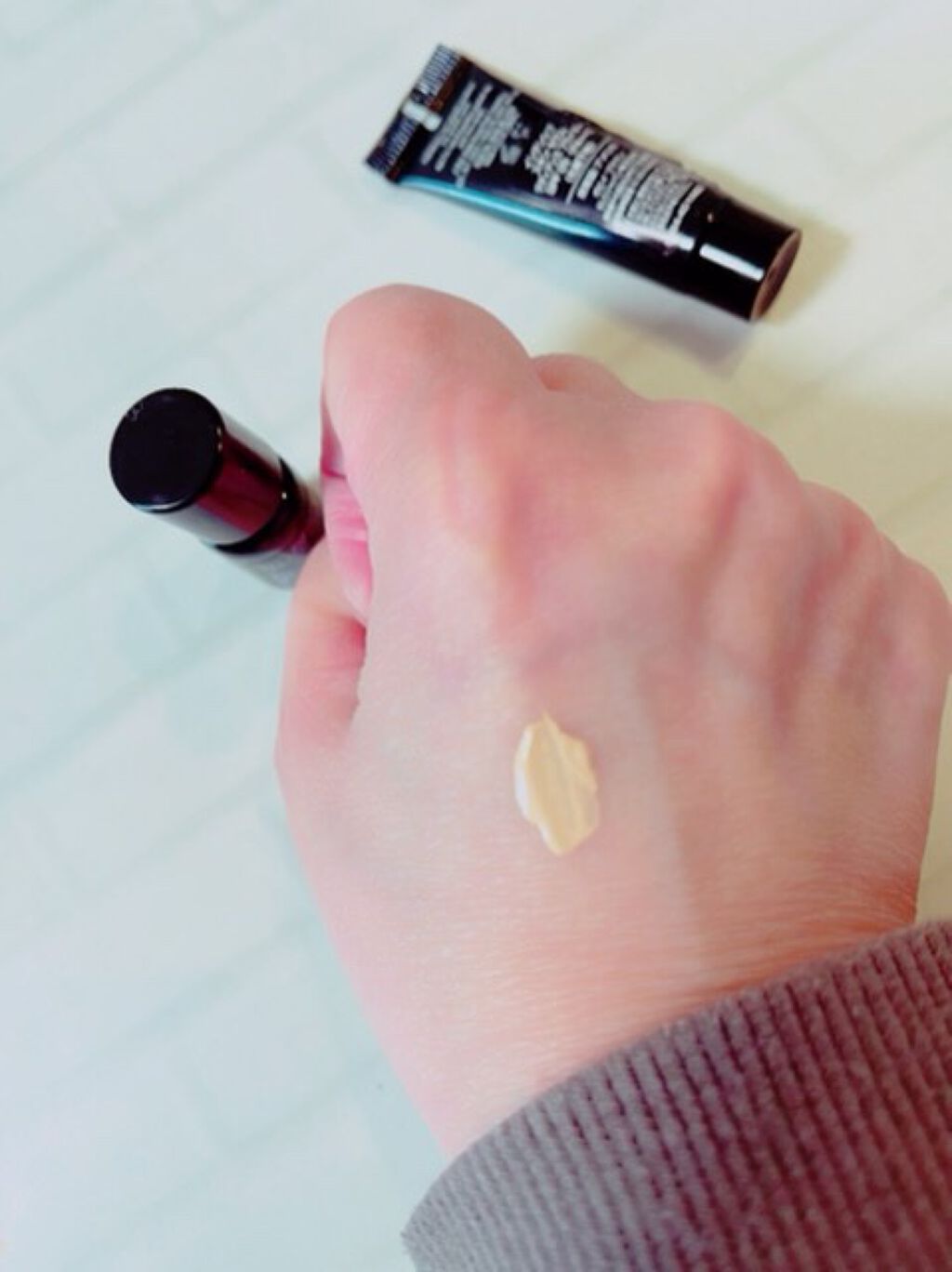 インテンシブ セラム ファンデーション N-032 サンド/BOBBI BROWN/リキッドファンデーションを使ったクチコミ（3枚目）