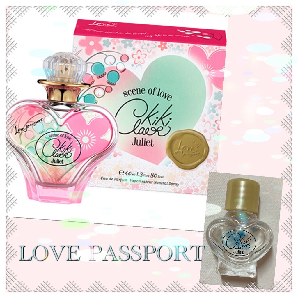 ジュリエット キキ クレール オードパルファム/ラブパスポート/香水(レディース)を使ったクチコミ(1枚目)