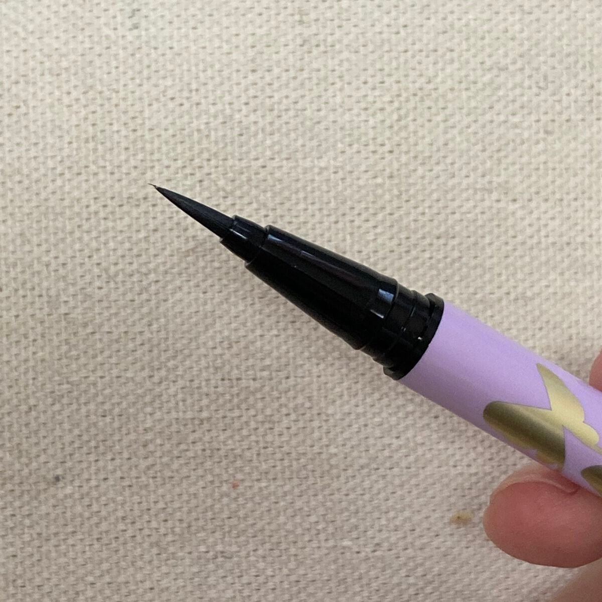 リアルラスティングアイライナー24hWP/K-パレット/リキッドアイライナーを使ったクチコミ(2枚目)